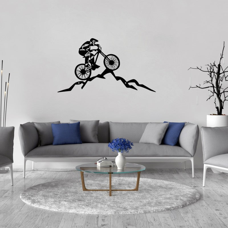 Modern Metal Wall Hanging Art - Creative Pattern Wall Decor for Living Room & Bedroom